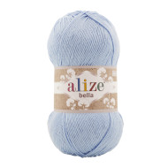 Пряжа Alize Bella 100 40-Блакитний