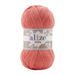 Пряжа Alize Bella 100 619-Кораловий