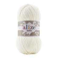 Пряжа Alize Bella 100 62-Світлі вершки