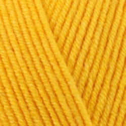 Пряжа Alize Cotton Gold Fine 216 Темно-жовтий