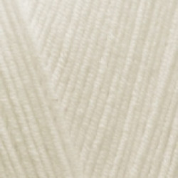 Пряжа Alize Cotton Gold 01 Сливки
