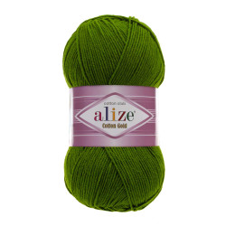 Пряжа Alize Cotton Gold 35 Зеленый