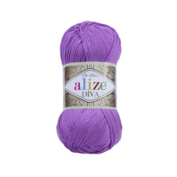 Пряжа Alize Diva 378 Орхідея