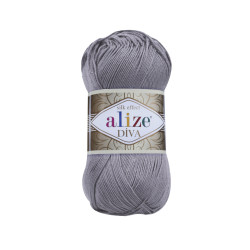 Пряжа Alize Diva 348 Димчастий