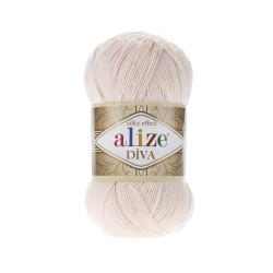 Пряжа Alize Diva 382 Пудра