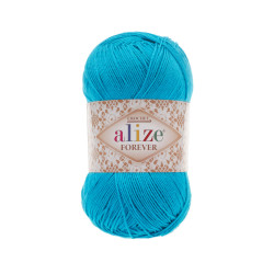 Пряжа Alize Forever 245 Бирюзовый