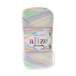 Пряжа Alize Sekerim Bebe Batik 2132
