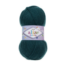 Пряжа Alize Sekerim Bebe 212 Петроль