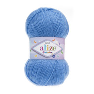 Пряжа Alize Sekerim Bebe 289 Синій