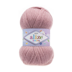 Пряжа Alize Sekerim Bebe 315 Темна пудра