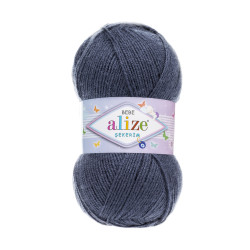 Пряжа Alize Sekerim Bebe 353 Індиго