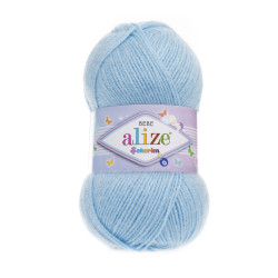 Пряжа Alize Sekerim Bebe 40 Світло-блакитний