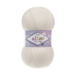Пряжа Alize Sekerim Bebe 450 Перлина
