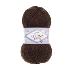 Пряжа Alize Sekerim Bebe 493 Коричневий