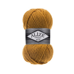Пряжа Alize Superlana Maxi 2 шафран