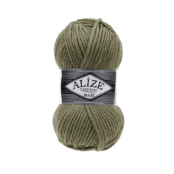Пряжа Alize Superlana Maxi 345 хакі