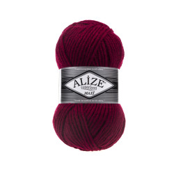 Пряжа Alize Superlana Maxi 390 вишня