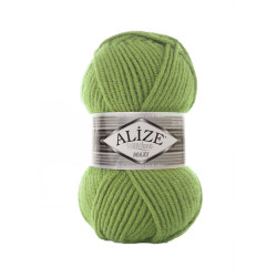 Пряжа Alize Superlana Maxi 485 зелена черепаха