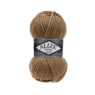 Пряжа Alize Superlana Maxi 499 молочно-коричневий