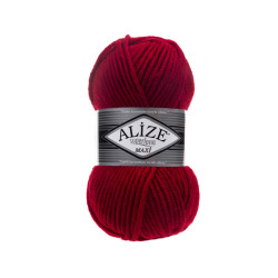 Пряжа Alize Superlana Maxi 56 червоний