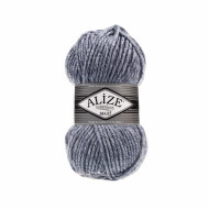 Пряжа Alize Superlana Maxi 806 блакитний жаспе
