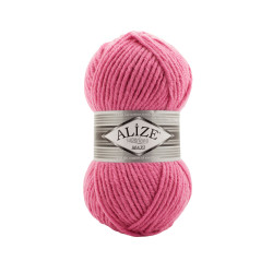 Пряжа Alize Superlana Maxi 178 Темно-рожевий
