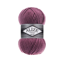 Пряжа Alize Superlana Maxi 440 Темна троянда