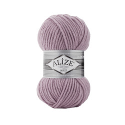 Пряжа Alize Superlana Maxi 505 Попелястий бузок