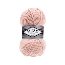 Пряжа Alize Superlana Maxi 523 Кришталево-рожевий