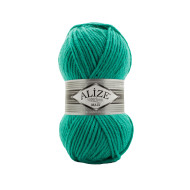 Пряжа Alize Superlana Maxi 642 Светло-изумрудно-зеленый