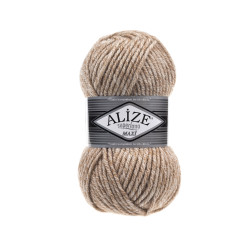 Пряжа Alize Superlana Maxi 807 Бежевий жаспе