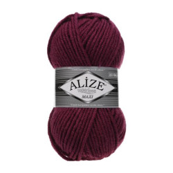 Пряжа Alize Superlana Maxi 307 Фіолетовий