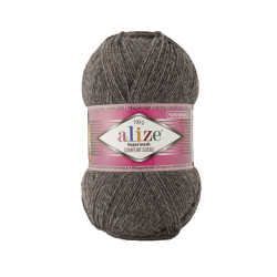 Пряжа Alize Superwash Comfort Socks 151 Антрацитовий меланж