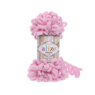 Пряжа Alize Puffy 185 рожевий