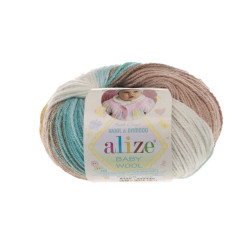 Пряжа Alize Baby Wool Batik 6320