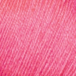 Пряжа Alize Baby Wool 33 Яскраво-рожевий