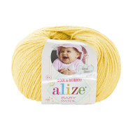 Пряжа Alize Baby Wool 187 Жовтий