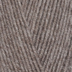 Пряжа Alize Lanagold 800 240-Коричневий меланж