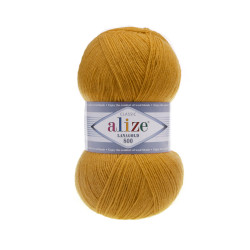Пряжа Alize Lanagold 800 645 Горчица