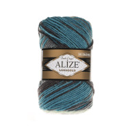 Пряжа Alize Lanagold Batik 4467
