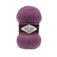 Пряжа Alize Lanagold Fine 440 Темна троянда