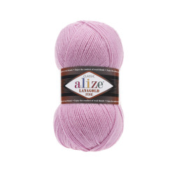 Пряжа Alize Lanagold Fine 98 Рожевий