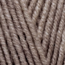 Пряжа Alize Lanagold Plus 240 Коричневий меланж