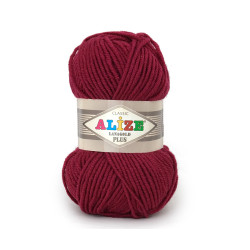 Пряжа Alize Lanagold Plus 649 Рубін