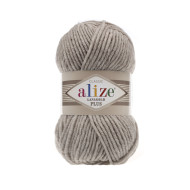 Пряжа Alize Lanagold Plus 152 Бежевий меланж