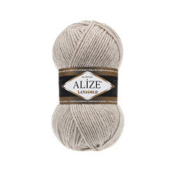 Alize Lanagold 152 Бежевий меланж 