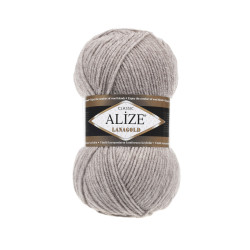 Alize Lanagold 207 Світло-коричневий меланж