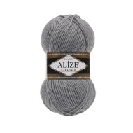 Alize Lanagold 21 Сірий меланж
