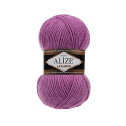 Пряжа Alize Lanagold 440 Темна троянда