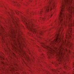 Пряжа Alize Mohair Classic 56 Червоний